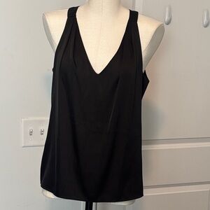 Boston Proper Black Sleeveless Tank Top